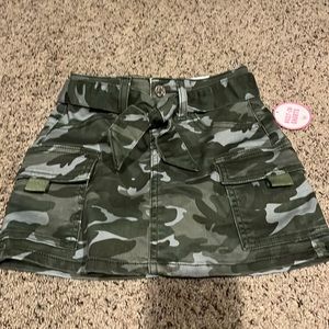 Girls Camouflage Skorts